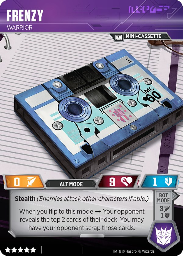 SDCC 2019   Transformers TCG Blaster Vs Soundwave Card Art Plus Retail Version And Omnibots Pack Announced  (21 of 33)